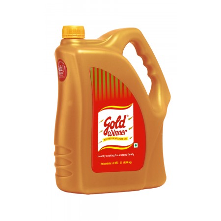 GOLDWINNER SUNFLOWER OIL-5LTR